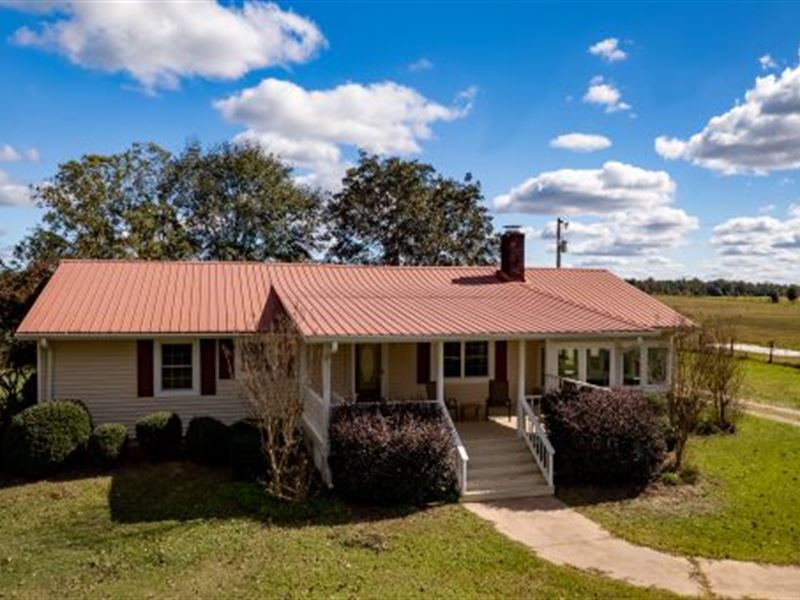 Rural Farmhouse, In-Law Suite : Harrison : Washington County : Georgia