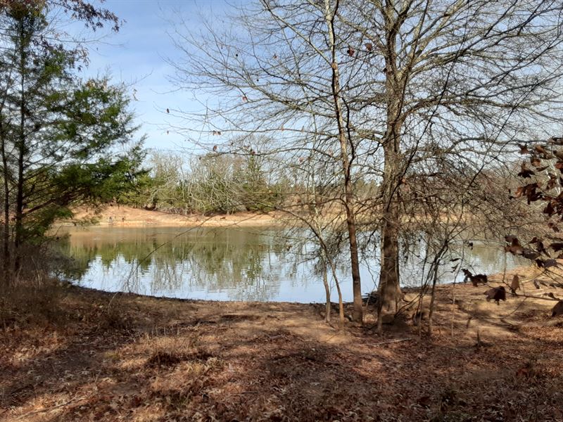 Ranch / Recreational Acreage, Water : Atoka : Atoka County : Oklahoma