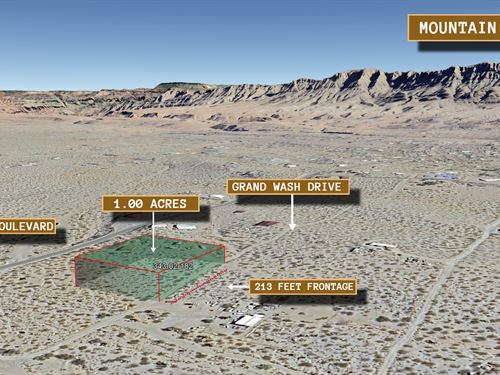 1 Acre in Meadview, $200 a Month : Meadview : Mohave County : Arizona