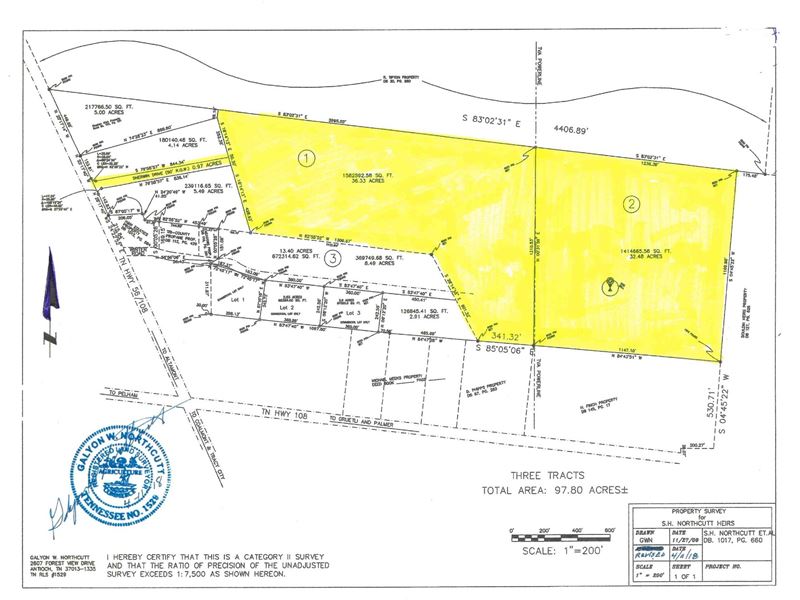 Near Junction of SR 56 & Hwy 108 : Coalmont : Grundy County : Tennessee