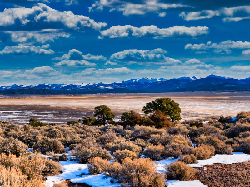 Lakefront Lot, Water, Power & Views : San Luis : Costilla County : Colorado