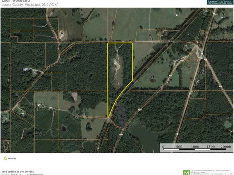 Windham Road, Louin : Louin : Jasper County : Mississippi