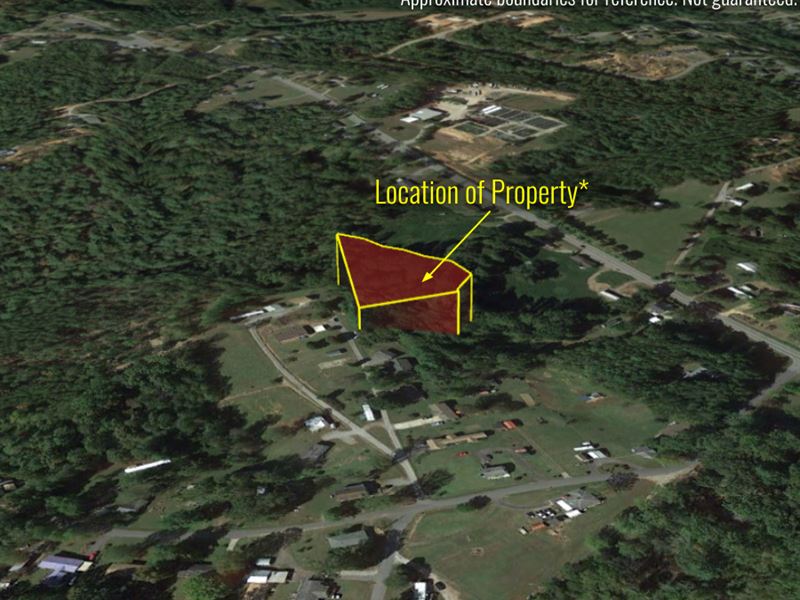1.5 Acre Lot for Your Dream House : Morganton : Burke County : North Carolina