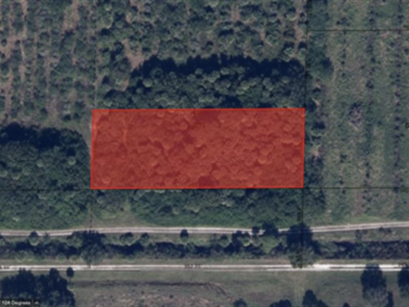 1 Acre Vacant Lot, Sunset Groves : Indiantown : Martin County : Florida
