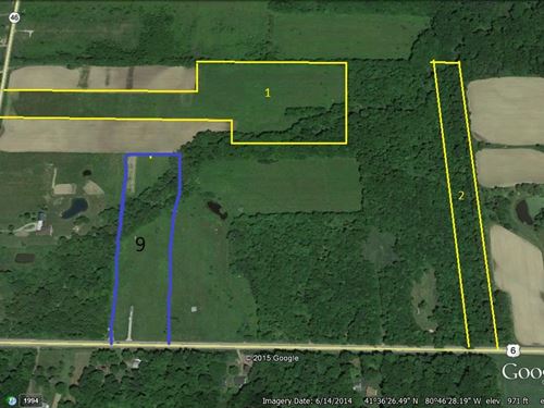 Beautiful Flat Lot : New Lyme : Ashtabula County : Ohio