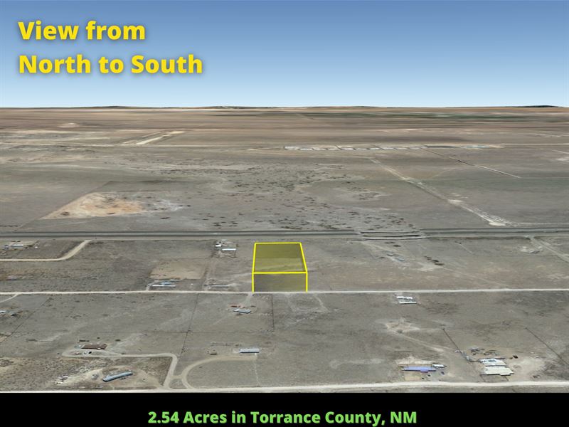 2.54 Acre Gem in Moriarty, NM : Moriarty : Torrance County : New Mexico
