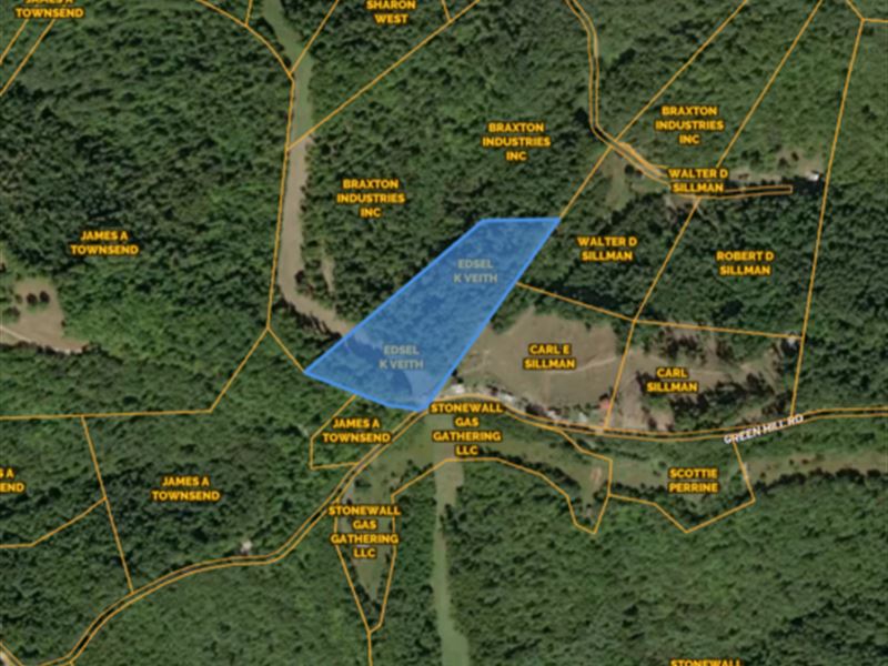 10 Ac in Braxton County, WV : Ireland : Braxton County : West Virginia
