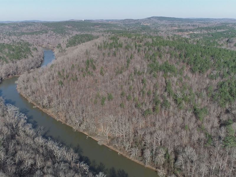Tallapoosa River, 39 Acres : Delta : Randolph County : Alabama