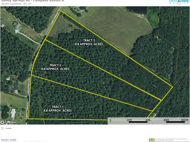 Greenville County Wooded Homesite : Pelzer : Greenville County : South Carolina