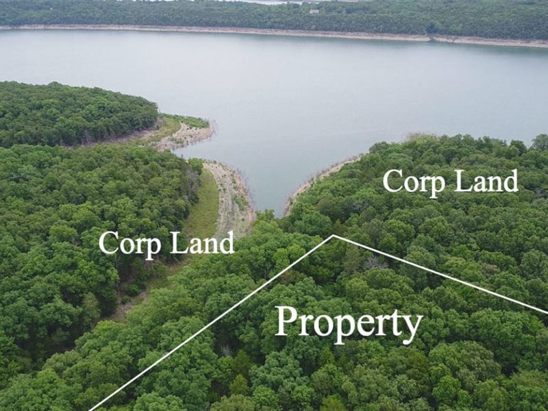 Rare Secluded Private Lake Property : Cedarcreek : Taney County : Missouri
