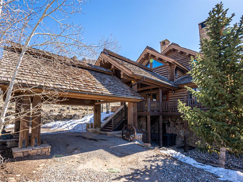 300 Horse Mountain Ranch Road : Wolcott : Eagle County : Colorado