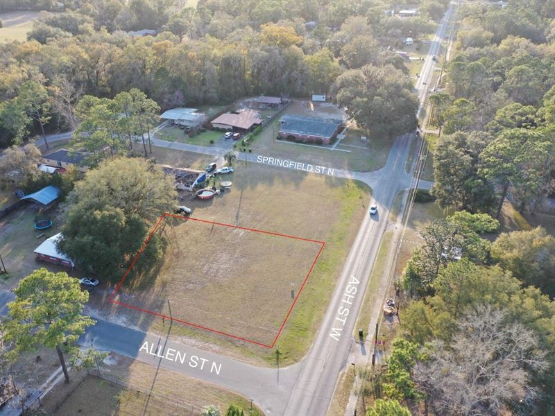 Ash Street : Perry : Taylor County : Florida