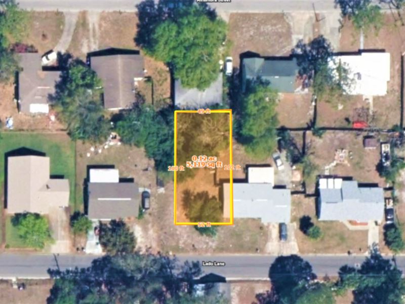 Infill Lot in Subd by The River : Titusville : Brevard County : Florida