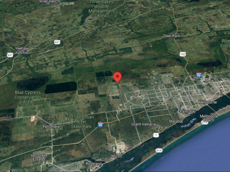 Lot Perfect for Adrenaline Junkies : Palm Bay : Brevard County : Florida