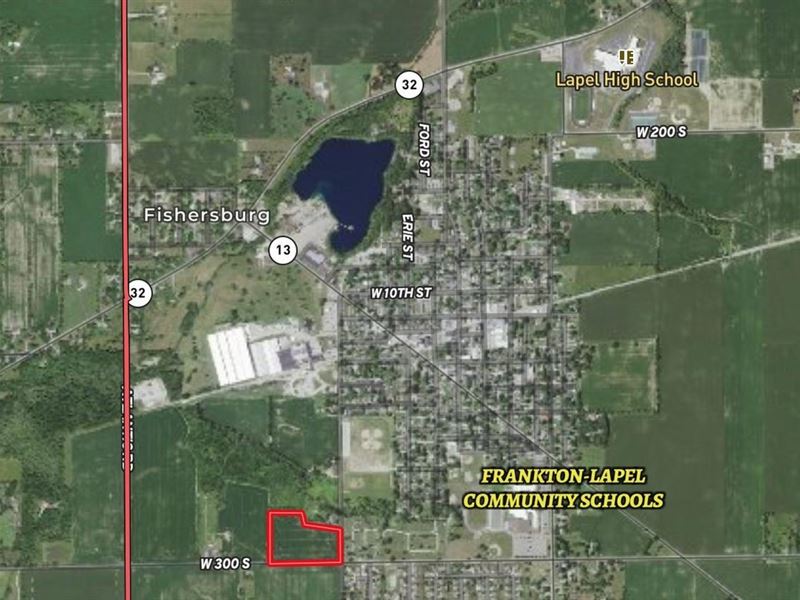 10.6 Building Site, Lapel, In, 3 : Lapel : Madison County : Indiana