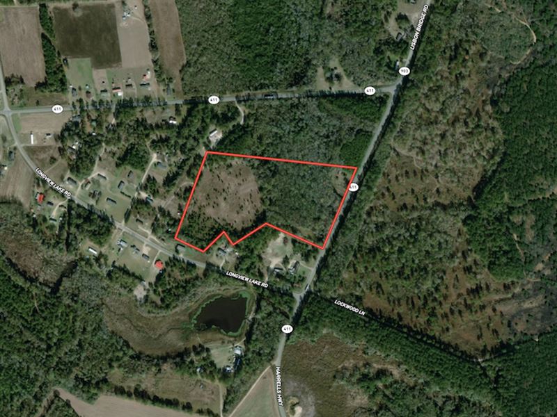 17.01 Acres in Garland, North Carolina Land for Sale in Garland