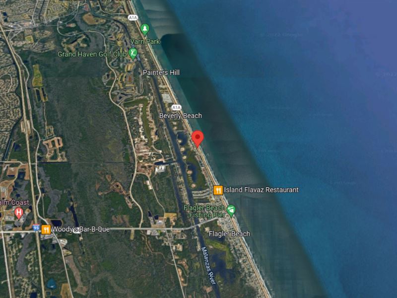 .07 Acre Beach Lot In Flagler Beach : Flagler Beach : Flagler County : Florida