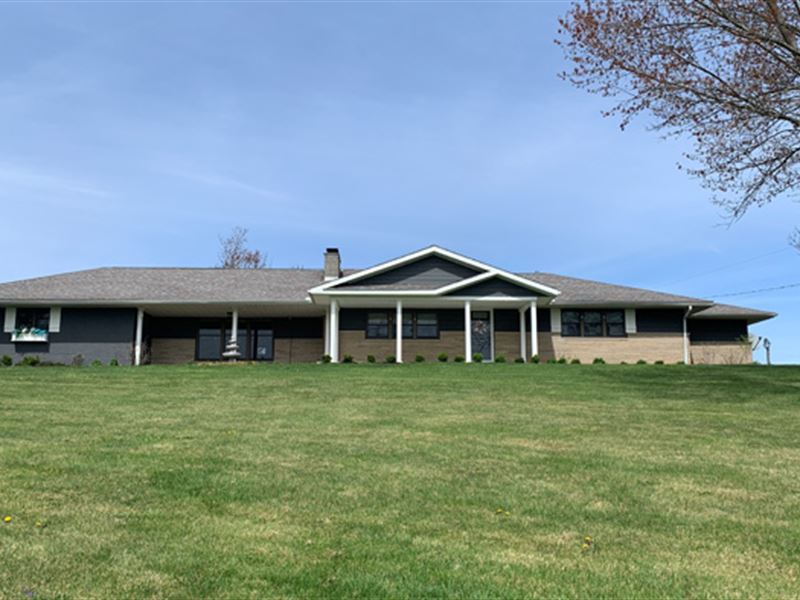 Ohio Country Home on 20 Acres : McArthur : Vinton County : Ohio