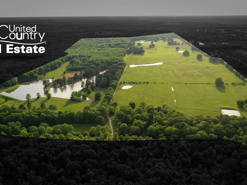 Premier North East Texas Ranch : English : Red River County : Texas