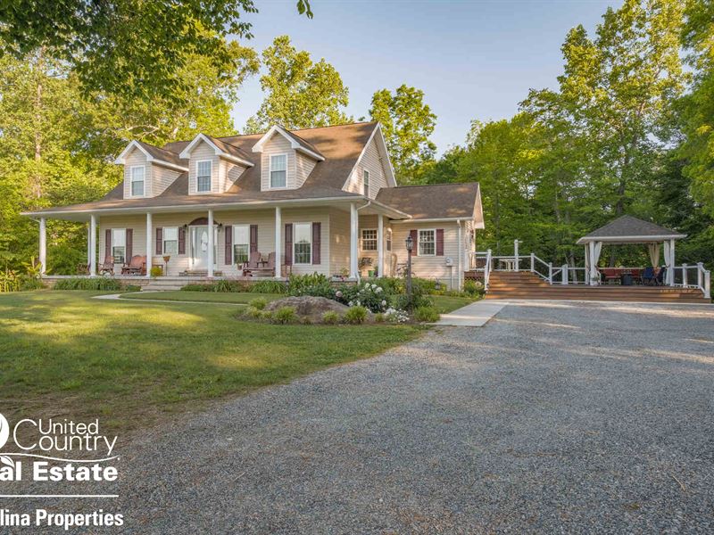 Country Home for Sale : Woodleaf : Rowan County : North Carolina