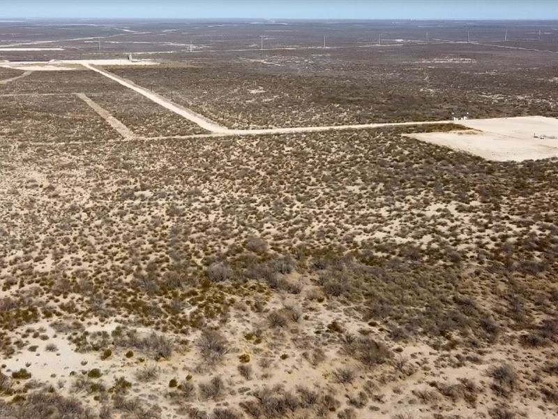 10 Acres Getaway Lot in TX : Monahans : Ward County : Texas