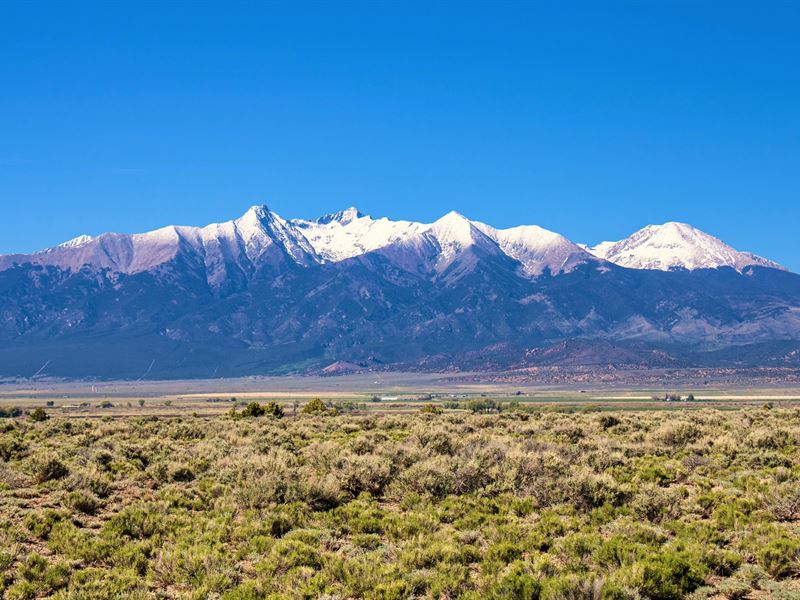 8.46 Acres Mountain View Land : Blanca : Costilla County : Colorado