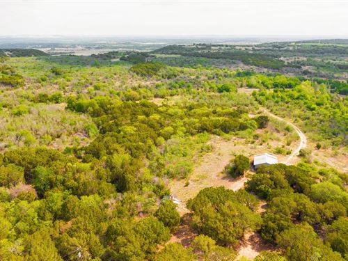 36 Acres of Hill Country Views : Iredell : Bosque County : Texas