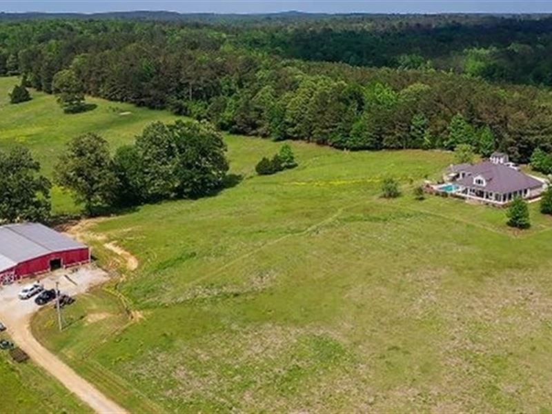 20.7 Acres with A Home in Lafayette : Oxford : Lafayette County : Mississippi