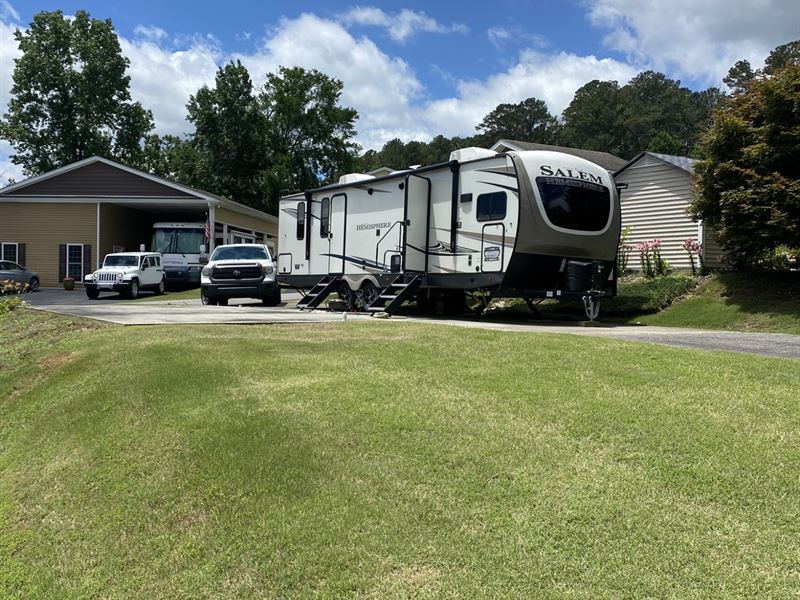 Lot 12 Blue Heron RV Resort : Guntersville : Marshall County : Alabama