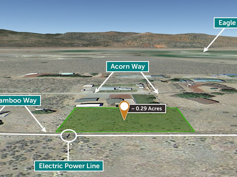 .29 Acre for Sale, Susanville, CA : Susanville : Lassen County : California