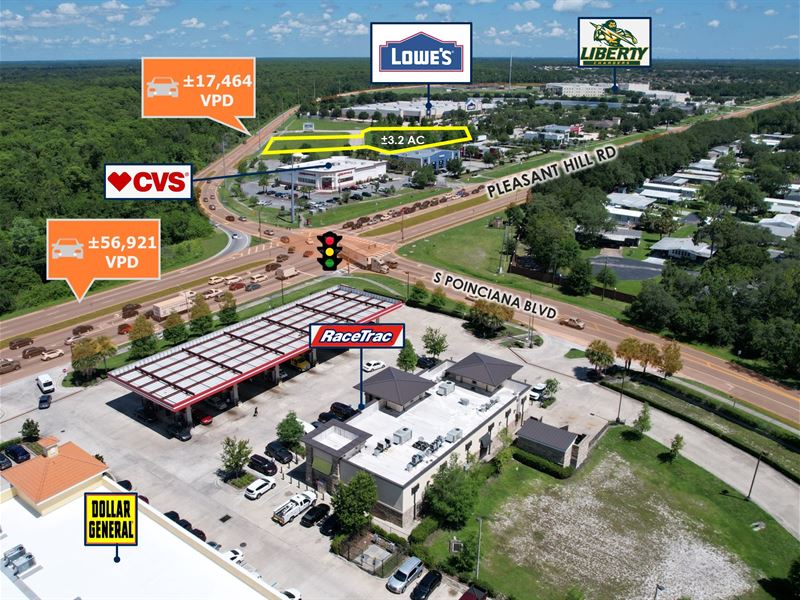 Lowe's 3.2 Acre Outparcel Land Auction in Kissimmee, Polk County