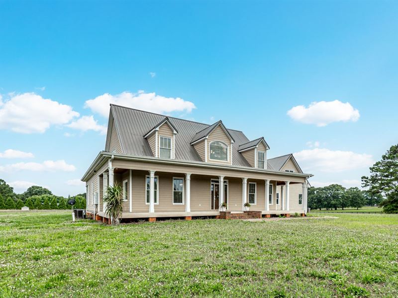 Home with Acreage : Rutledge : Morgan County : Georgia