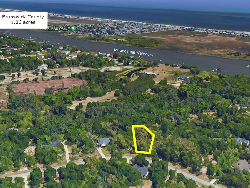 Oyster Harbor, 1.06 Acres : Supply : Brunswick County : North Carolina