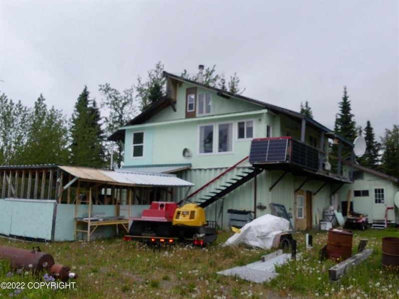 Off Grid Homestead : Ninilchik : Kenai Peninsula Borough : Alaska