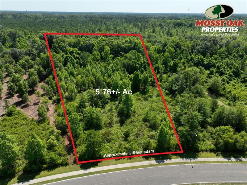 5.76 Ac Land for Sale in Kingsland : Kingsland : Camden County : Georgia