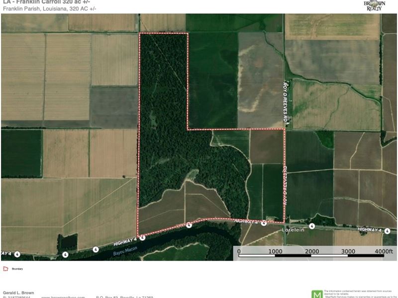 La, Franklin 330 Acres : Gilbert : Franklin Parish : Louisiana