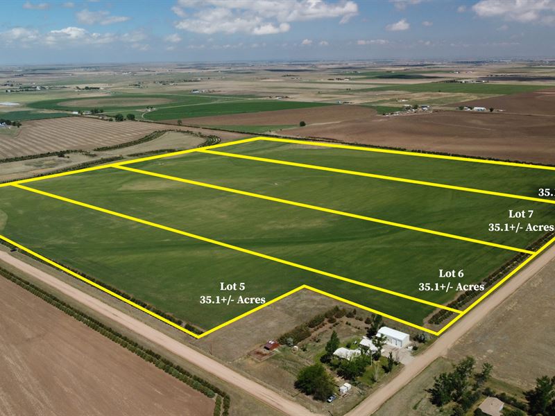 Wiggins 35 Acres Lot 6 : Wiggins : Morgan County : Colorado