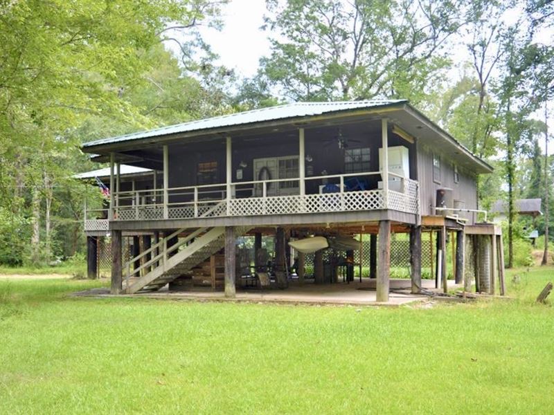 Creekside Cabin for Sale in Amite : Liberty : Amite County : Mississippi