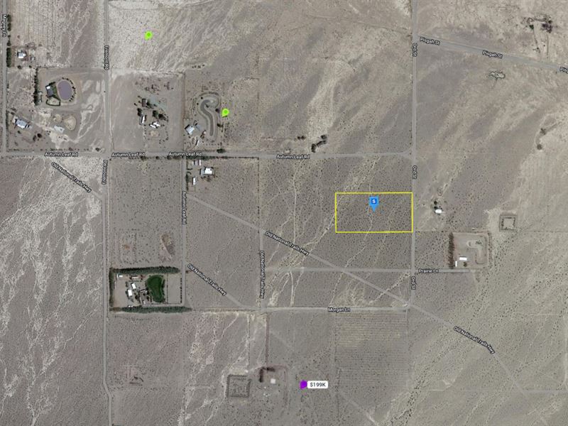 5 Ac in San Bernardino County, CA : Newberry Springs : San Bernardino County : California