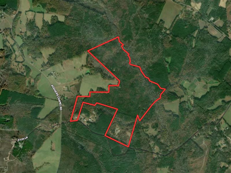217.93 Acres of Residential : Clover : Halifax County : Virginia