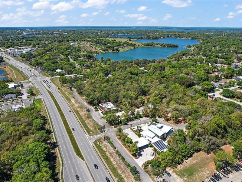4.9 Acres On Highway 441 : Eustis : Lake County : Florida