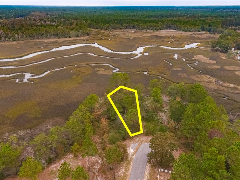 Waterfront 0.27 Acre Lot : Supply : Brunswick County : North Carolina