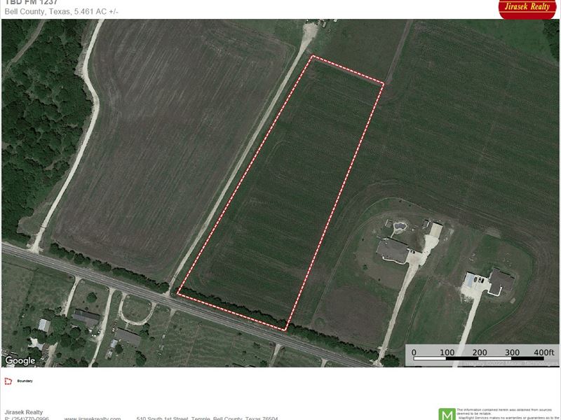 5+ Acre Platted Lot, Troy Isd : Moody : Bell County : Texas
