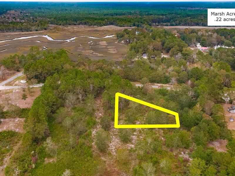 .22 Acre on Shallotte River : Supply : Brunswick County : North Carolina