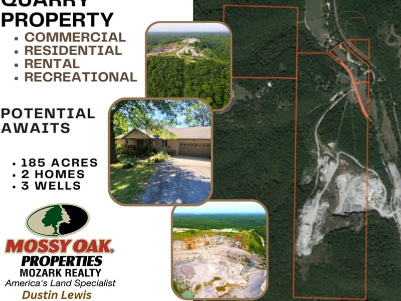 Quarry or Recreational Property : Reeds Spring : Stone County : Missouri