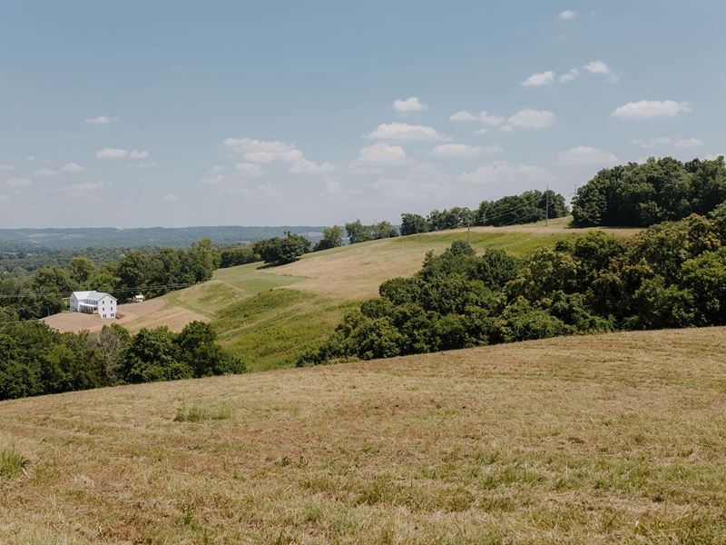 Tennessee Rolling Hills Home Tract : Lewisburg : Marshall County : Tennessee