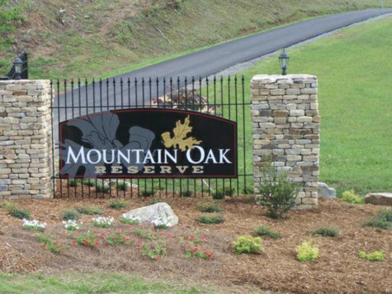 3 Adjoining Lots In Gated Community : Murphy : Cherokee County : North Carolina