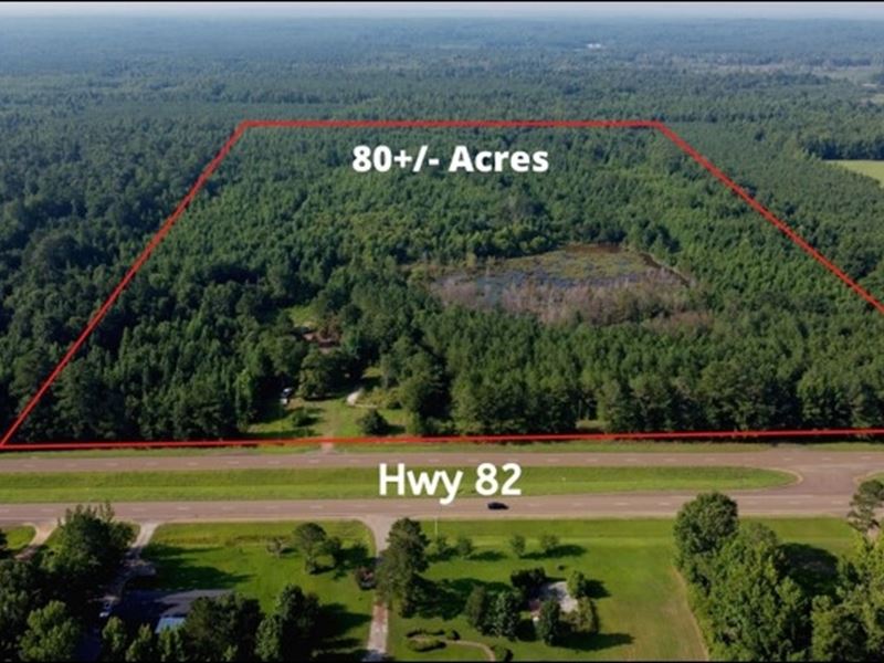 80 Acres in Webster County in Eupor : Eupora : Webster County : Mississippi