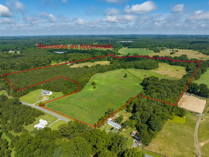 Acres & Acres of Beautiful Pasture : Bear Creek : Chatham County : North Carolina