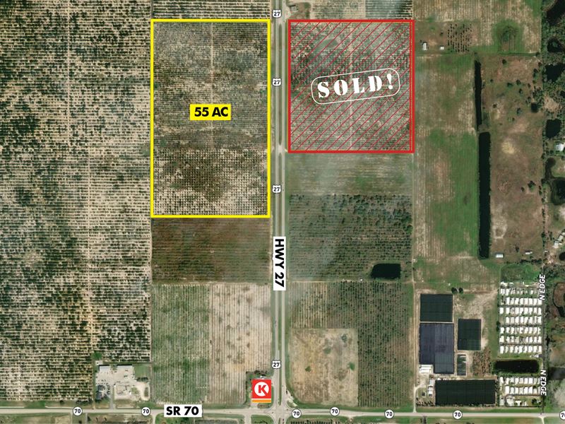Hwy 27 Investment, Highlands County : Lake Placid : Highlands County : Florida